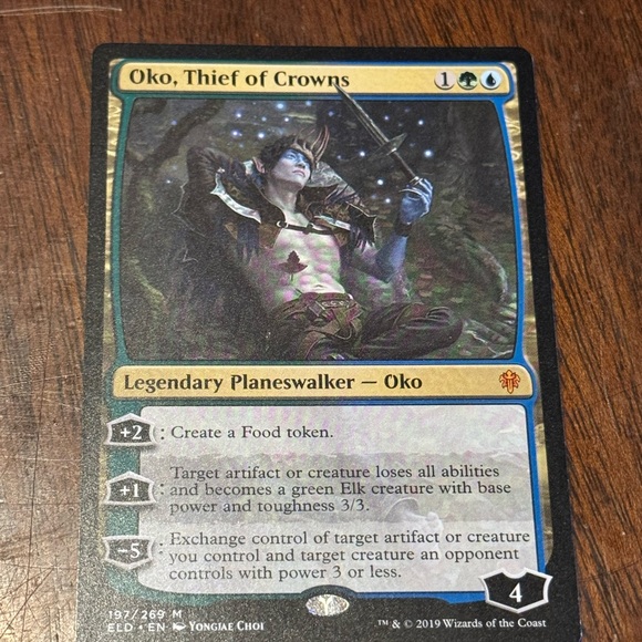 Oko, Thief of Crowns Card - Picture 1 of 2